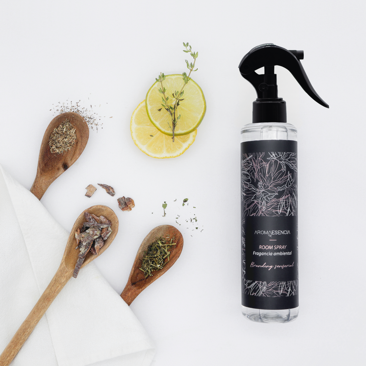 Room Spray White Tea Thyme | Fragancias aromáticas residenciales